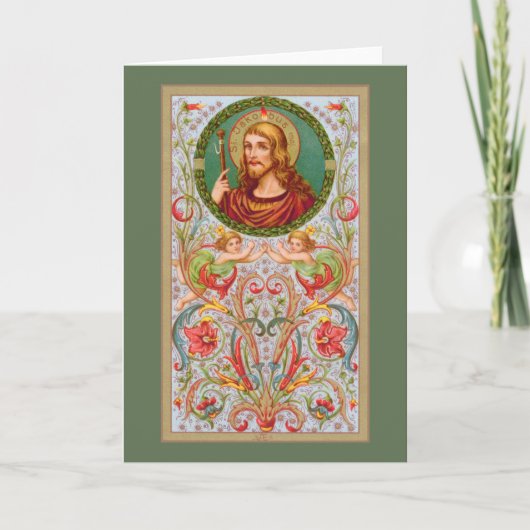 St. James the Greater (JMAS04) Blank Greeting Kaart (Voorkant)