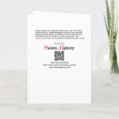 St. James the Greater (JMAS04) Blank Greeting Kaart (Achterkant)