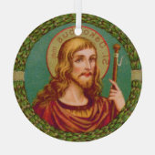 St. James the Greater (JMAS 04) Glas Ornament (Achterkant)