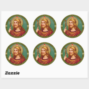 St. James the Greater (JMAS 04) Ronde Sticker