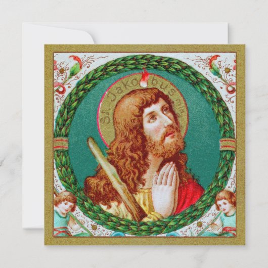 St. James the Less (JMAS 05) Square Blank Greeting (Voorkant)