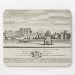 St. James's Palace en een deel van de stad Westmin Muismat