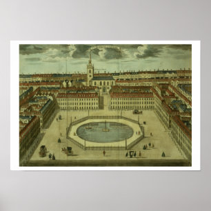 St. James's Square, voor Stow's Survey of London, Poster