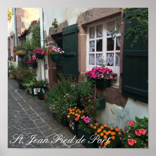 St. Jean Pied de Port 2 Poster (Voorkant)