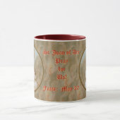 St. Jeanne d'Arc Brûler (BF 01) Café Mug 2 (Centre)