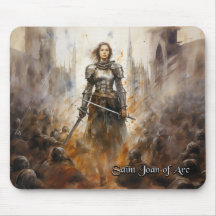 St. Jeanne d'Arc Mousepad, Christelijk #30