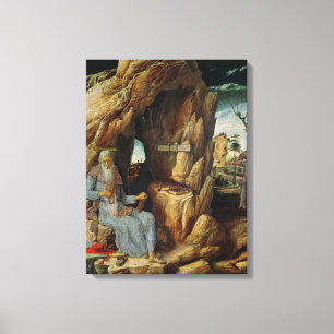 St. Jerome 3 Canvas Afdruk