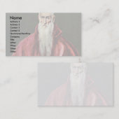 St. Jerome als kardinaal door Greco El Visitekaartje (Voorkant / Achterkant)