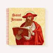 St. Jerome als kardinaal met Boek (P 004) (Voorkant)