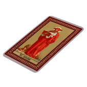 St. Jerome als kardinaal met lion (P 004) Magneet (Linkerzijde)