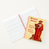 St. Jerome als kardinaal met lion (P 004) Scriptur Notitieboek (Binnen)