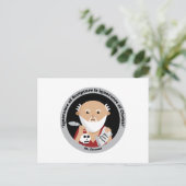 St. Jerome Briefkaart (Staand voorkant)
