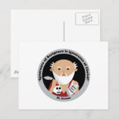 St. Jerome Briefkaart (Voorkant / Achterkant)