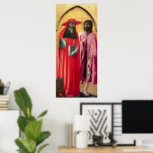 St. Jerome en St. John the Baptist, c.1428-29 Poster (Thuiskantoor)
