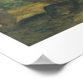 St. Jerome in Penitence (olie op doek) Poster (Hoek)