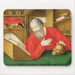 St. Jerome in zijn studie, 1650 (lichaamskleur en  Muismat