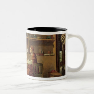 St. Jerome in zijn studie, c.1475 2 Tweekleurige Koffiemok