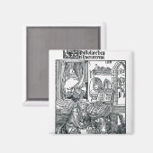 St. Jerome in zijn studie Magneet (Voorkant / Achterkant)