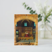 St Jerome in zijn studie van Antonello da Messina Briefkaart (Staand voorkant)