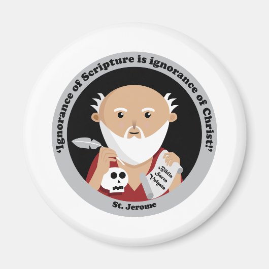 St. Jerome Magneet (Voorkant)
