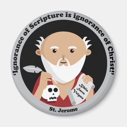 St. Jerome Magneet (Voorkant)