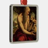 St. Jerome Metalen Ornament (Rechts)