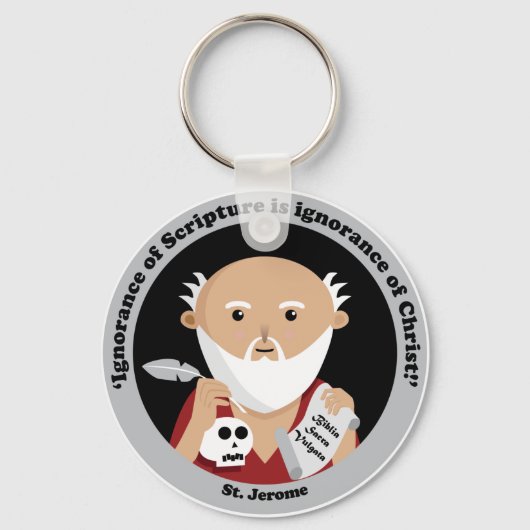 St. Jerome Sleutelhanger (Voorkant)
