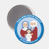 St. Joachim en St. Anne Magneet (Voorkant / Achterkant)
