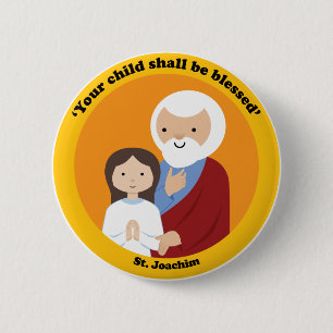St. Joachim Ronde Button 5,7 Cm