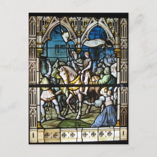St. Joan bij Orleans Briefkaart (Voorkant)