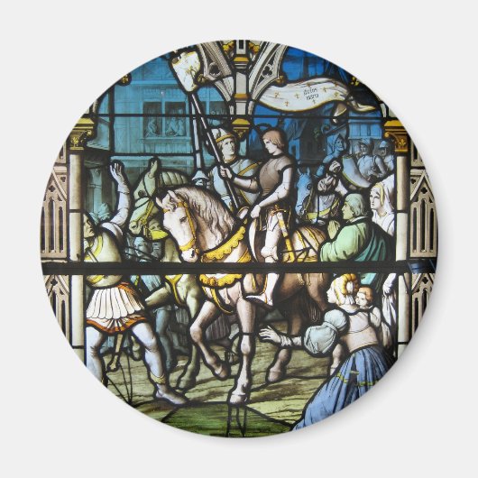 St. Joan bij Orleans Magneet (Voorkant)