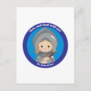 St. Joan of Arc Briefkaart