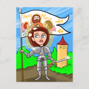 St. Joan of Arc Briefkaart