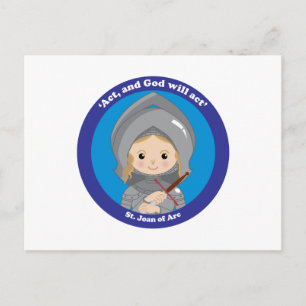 St. Joan of Arc Briefkaart
