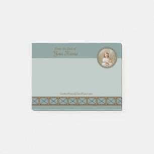 St. Joan of Arc Burning (BF 01, Style 1) 4 "x3" Post-it® Notes