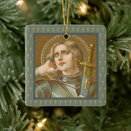 St. Joan of Arc (JM 28) Keramisch Ornament (Boom)