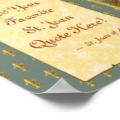 St. Joan of Arc (JM 28) Poster (Hoek)