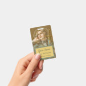 St. Joan of Arc (JM 28) (Stijl 1) Badge (Handheld)