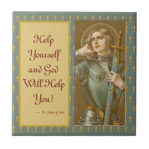 St. Joan of Arc (JM 28) Tegeltje