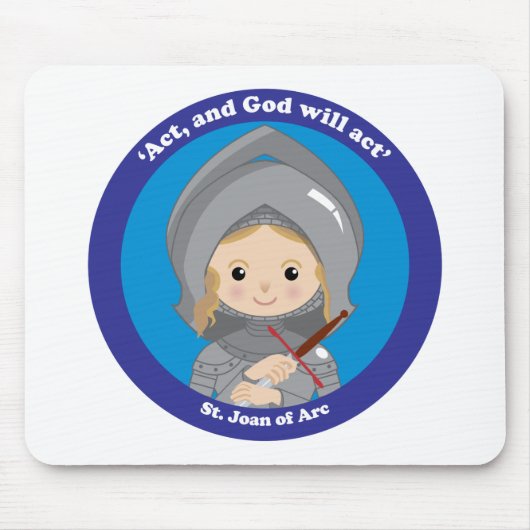 St. Joan of Arc Muismat (Voorkant)