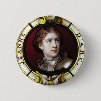 St. Joan of Arc Ronde Button 5,7 Cm