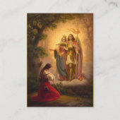 St. Joan of Arc St. Michael Catherine Alexandria Visitekaartje (Voorkant)