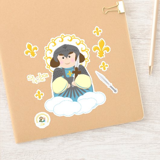 St. Joan of Arc Sticker (Notitieboek)