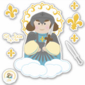 St. Joan of Arc Sticker (Voorkant)