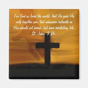 St. John 3,16. Magnet