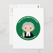 St. John Baptist de La Salle Briefkaart (Voorkant / Achterkant)