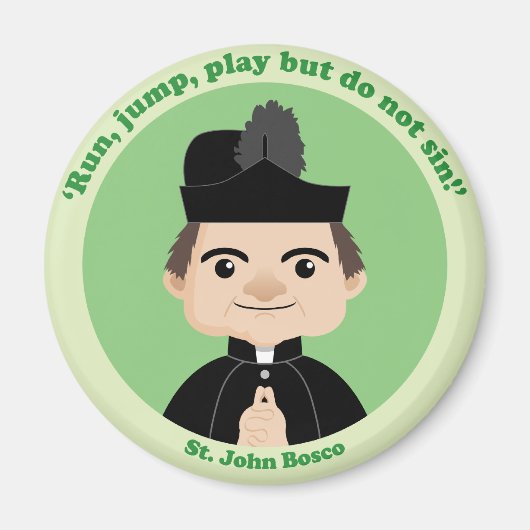 St. John Bosco Magneet (Voorkant)