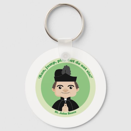 St. John Bosco Sleutelhanger (Voorkant)
