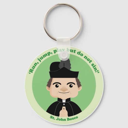 St. John Bosco Sleutelhanger (Voorkant)