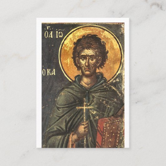 St. John Calabytes Orthodox Christian Prayer Card Plaatskaartje (Voorkant)